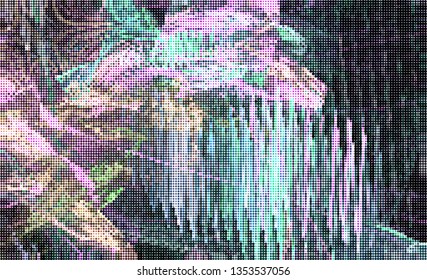 Abstract background with spotted halftone effect. Dots pattern.