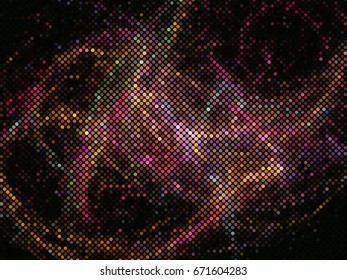 Abstract background. Spotted halftone effect. Vector clip art