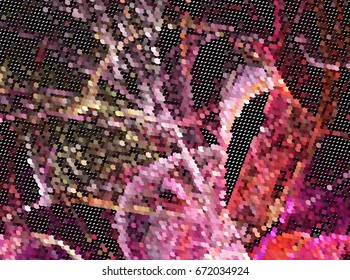 Abstract background. Spotted halftone effect. Vector clip art