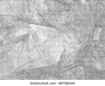 Abstract background. Spotted halftone effect. Vector clip art