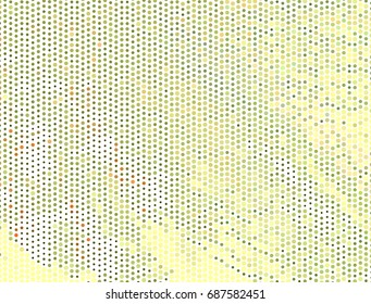 Abstract background. Spotted halftone effect. Vector clip art