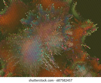 Abstract background. Spotted halftone effect. Vector clip art