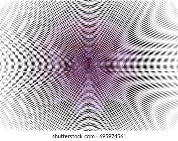 Abstract background. Spotted halftone effect. Vector clip art
