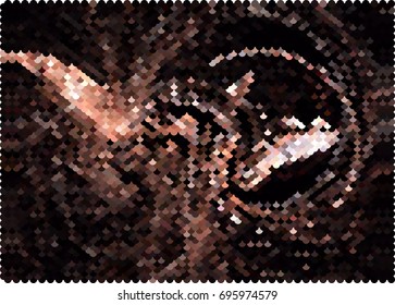 Abstract background. Spotted halftone effect. Vector clip art