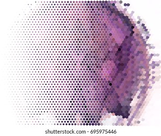 Abstract background. Spotted halftone effect. Vector clip art