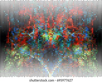 Abstract background. Spotted halftone effect. Vector clip art