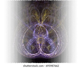Abstract background. Spotted halftone effect. Vector clip art