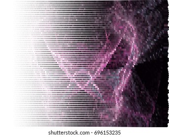 Abstract background. Spotted halftone effect. Vector clip art
