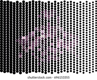 Abstract background. Spotted halftone effect. Vector clip art