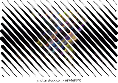 Abstract background. Spotted halftone effect. Vector clip art