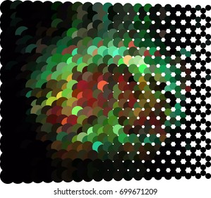 Abstract background. Spotted halftone effect. Vector clip art