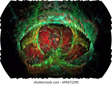 Abstract background. Spotted halftone effect. Vector clip art