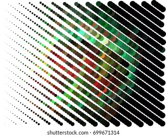 Abstract background. Spotted halftone effect. Vector clip art