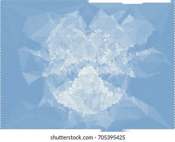Abstract background. Spotted halftone effect. Vector clip art