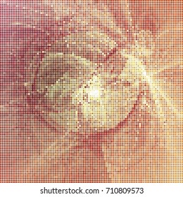Abstract background. Spotted halftone effect. Vector clip art