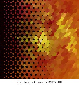 Abstract background. Spotted halftone effect. Vector clip art