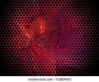Abstract background. Spotted halftone effect. Vector clip art