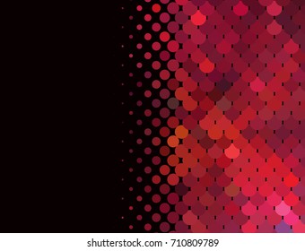 Abstract background. Spotted halftone effect. Vector clip art