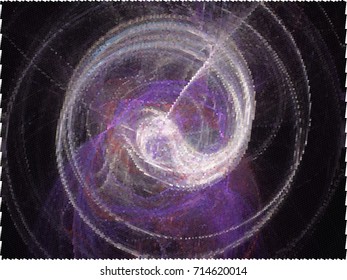 Abstract background. Spotted halftone effect. Vector clip art