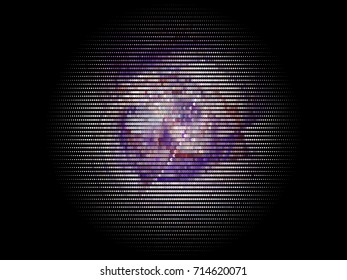 Abstract background. Spotted halftone effect. Vector clip art