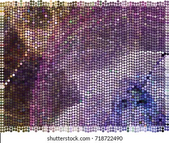 Abstract background. Spotted halftone effect. Vector clip art