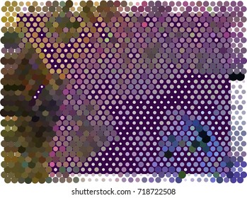 Abstract background. Spotted halftone effect. Vector clip art