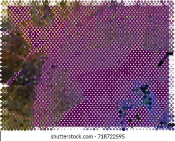 Abstract background. Spotted halftone effect. Vector clip art
