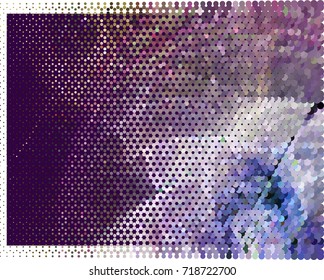 Abstract background. Spotted halftone effect. Vector clip art