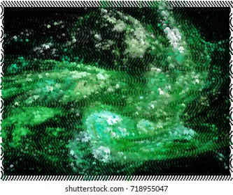Abstract background. Spotted halftone effect. Vector clip art