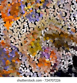 Abstract background. Spotted halftone effect. Vector clip art