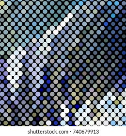 Abstract background. Spotted halftone effect. Vector clip art