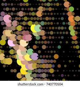 Abstract background. Spotted halftone effect. Vector clip art