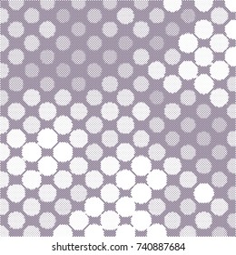 Abstract background. Spotted halftone effect. Vector clip art