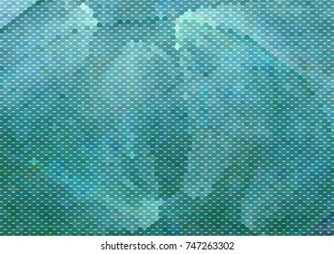 Abstract background. Spotted halftone effect. Vector clip art