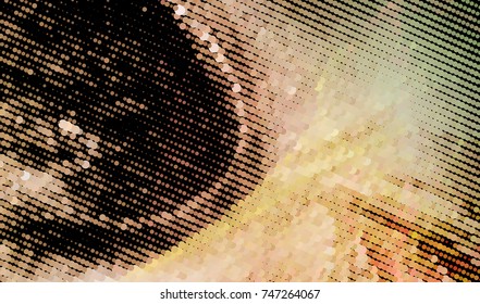Abstract background. Spotted halftone effect. Vector clip art