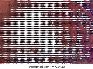 Abstract background. Spotted halftone effect. Vector clip art