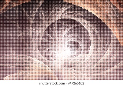 Abstract background. Spotted halftone effect. Vector clip art