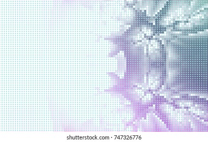 Abstract background. Spotted halftone effect. Vector clip art