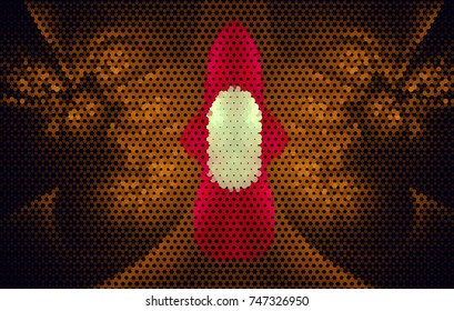Abstract background. Spotted halftone effect. Vector clip art