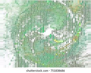 Abstract background. Spotted halftone effect. Dots, circles. Vector clip art