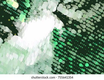 Abstract background. Spotted halftone effect. Dots, circles. Vector clip art