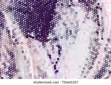 Abstract background. Spotted halftone effect. Dots, circles. Vector clip art