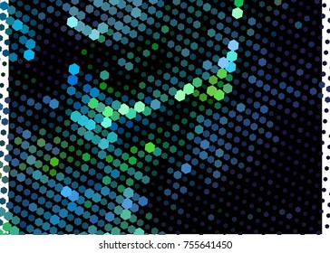 Abstract background. Spotted halftone effect. Dots, circles. Vector clip art