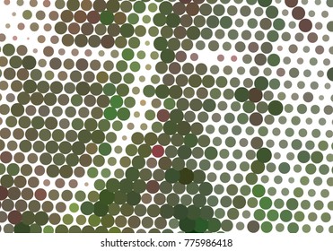 Abstract background. Spotted halftone effect. Dots, circles. Vector clip art