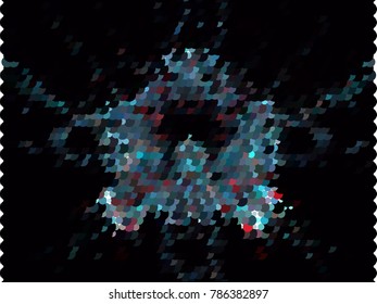 Abstract background. Spotted halftone effect. Dots, circles. Vector clip art