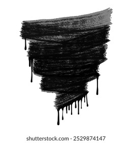 Plano de fundo abstrato. spray pintura faixas de grafite e respingos de tinta, borrões de tinta. Elemento vetor de tinta de pulverização isolado no plano de fundo branco. ilustração de vetor