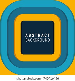 Abstract background - square banner. Colorful design with a lot of space for your text.