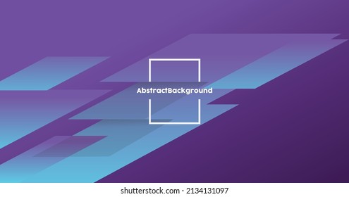 Abstract Background Square Blue and Purple Design