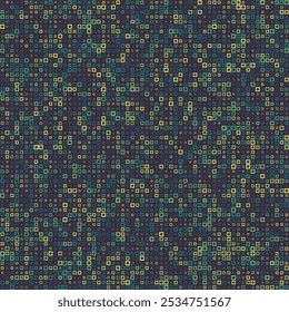 Abstrakter Hintergrund. Quadratische Rahmen in mehreren Farben. Neutrale Töne mit kontrastierenden Akzenten und Hintergrund. Wunderschöne Vektorgrafik.