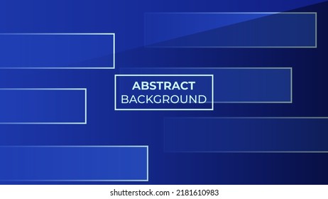 Abstract background with square gradient and blue color, easy to edit